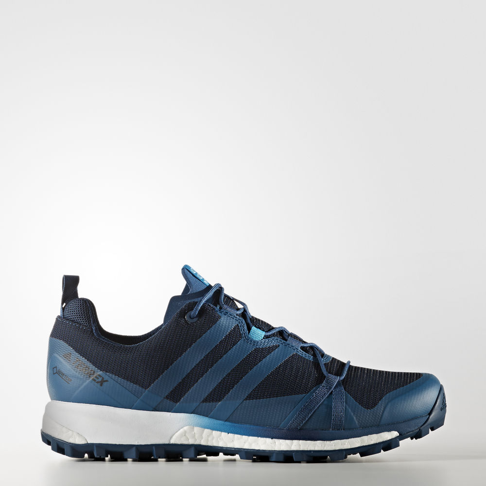 Adidas Terrex Agravic Gtx - παπουτσια για τρεξιμο ανδρικα - Μπλε/Ασπρα,Μέγεθος: EU 36 – 54 2/3 (439Z